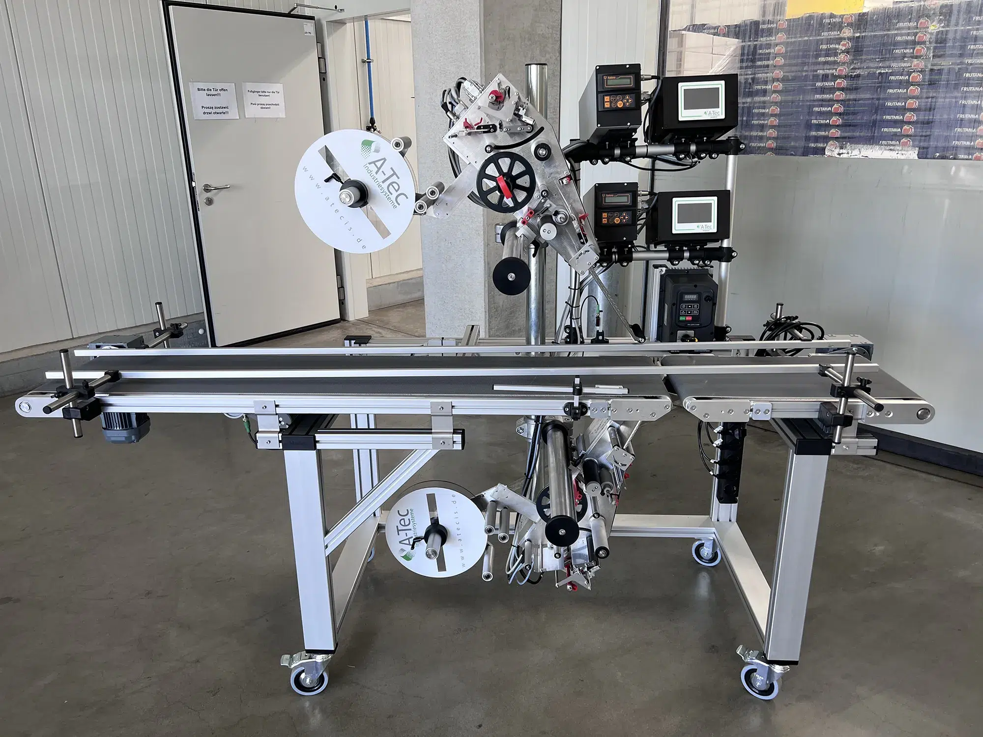 A-Tec - Etikettiersystem - EBA - Mobiles Bandsystem