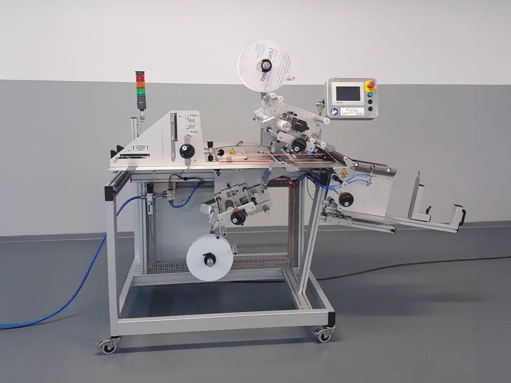 A-Tec - Etikettiersystem - Beutel­etikettieranlage BEA